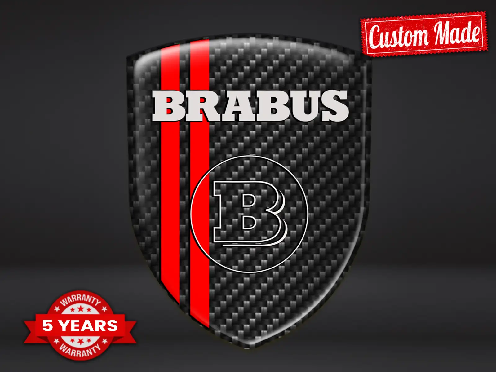 Brabus Autocollants Auto Affaires Course Design Qualité